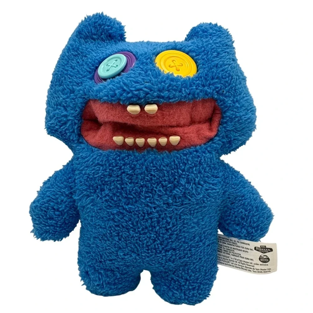 Fuggler Chaos Crew Stinkface Blue Plush Toy Weird Core Cute Ugly Monster‎ 9